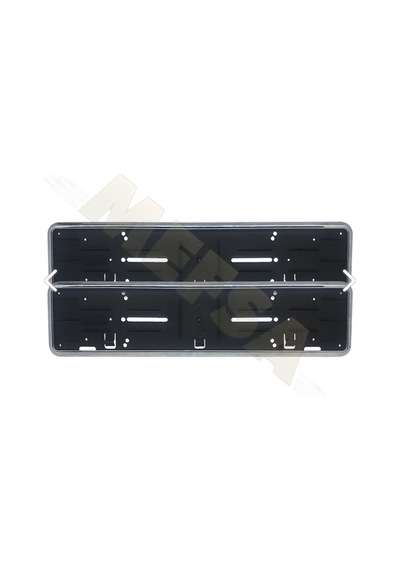 MEFSA PLASTİK PLAKALIK NİKELAJ ÇERÇEVELİ (2 ADET)