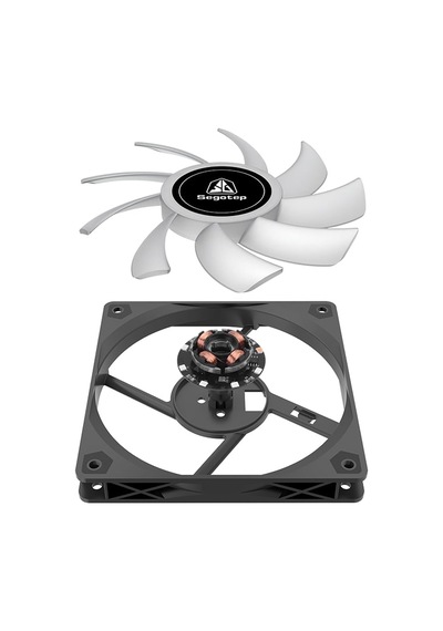 Segotep K4a Siyah Led 120 Mm Amd Uyumlu Hava Soğutucu
