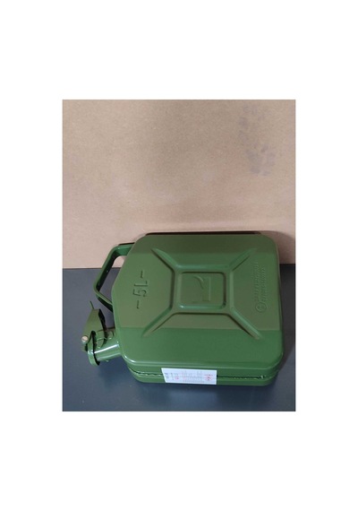 Klc Benzin Bidonu Metal 5 Litre Akaryakıt Mazot Taşıma Doldurma Depolama Bidonu Dayanıklı Bidon