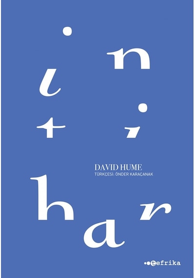İntihar - David Hume - Tefrika Yayınları