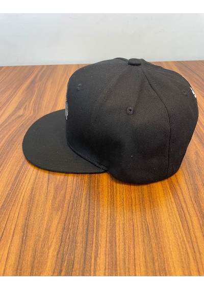 Hip Hop Snapback Rapper Basket Unisex Cap Şapka Siyah