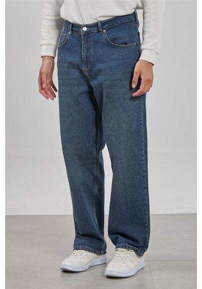 Barrels And Oıl Erkek Relaxed Fit Jean Pantolon - Kahve Tint Kahve Tint