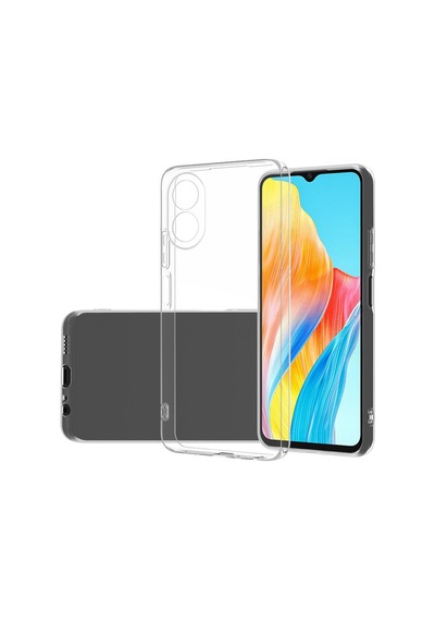 Nihcase Oppo A38 Kılıf Süper Tpu Jelly Transparan Silikon