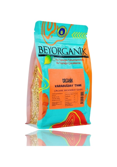 Beyorganik Karabuğday Tane 440  G