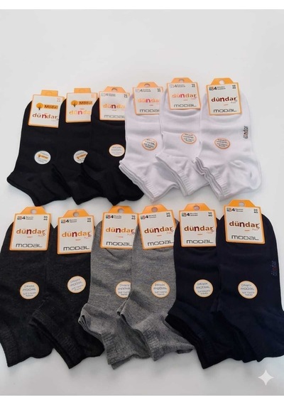 Unisex Modal Patik Dikişsiz/soft Yıkama/kokulu 36-40 ASORTİ