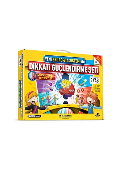 Dikkati Güçlendirme Seti 8 Yaş Osman Abalı Adeda - Neuro-Vıa