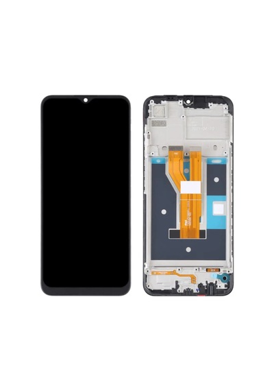 Çelik Pro Realme Uyumlu Realme Rmx3231 C11 2021 Ekran Lcd Dokunmatik Full Çıtalı
