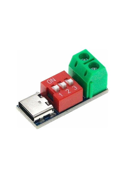 Pd/qc Hızlı Şarj Adaptörü Voltaj Tetikleyici Modül Decoy 9v 12v 15v 20v Yüksek Voltaj Kaynağı Type-c