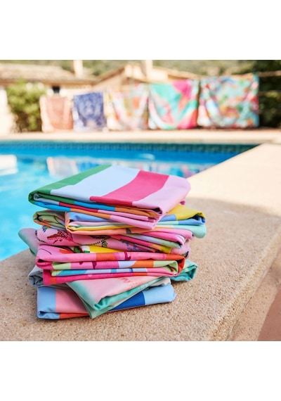 Dock And Bay Plaj Havlusu Design L Sweet Escape Çok Renkli