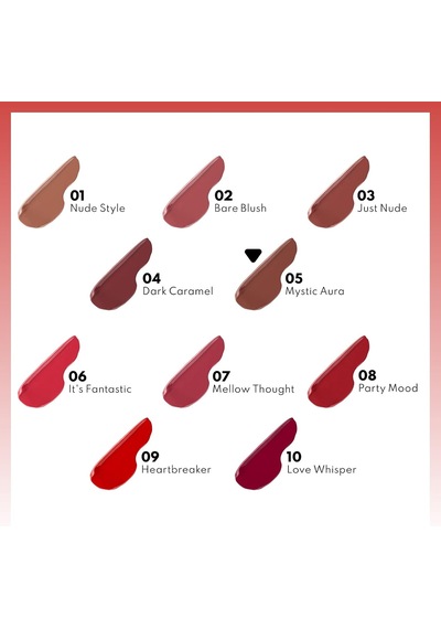 Cosmetics Hydramoist Lipgloss Nemlendirici Dudak Parlatıcısı - 05 Mystic Aura - Kahverengi