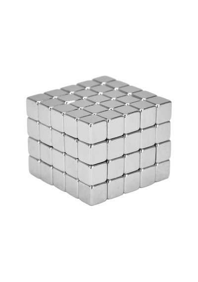 5x5x5 mm Neodyum Küp Hobi Mıknatısı (216 Adet)