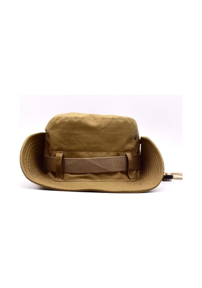 Külah Kadın Camel Güneş Koruyucu Kovboy Safari Şapkası - Standart Camel