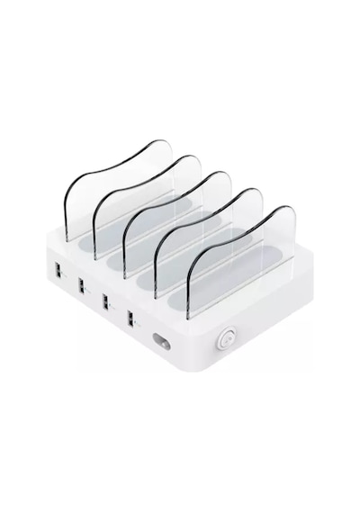 SooPii CS40 22 W 4 Port Masaüstü USB Çoklu Şarj İstasyonu