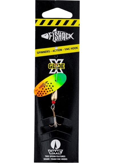 Döner Kaşık - Fishack Glidex - Gökkuşağı Xd - 5g - No:3 - Alabalık/turna/levrek Olta Kaşığı