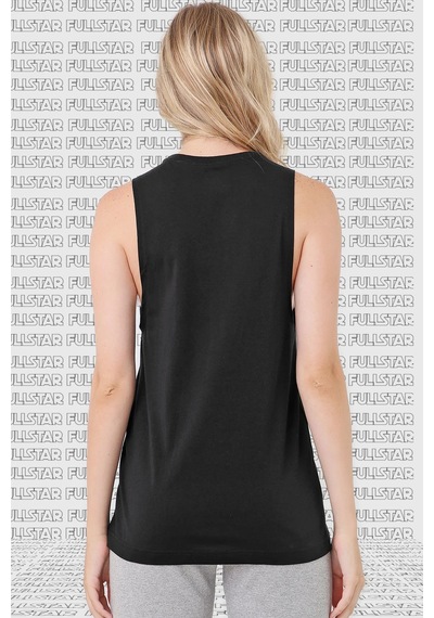 Nike Sportswear Futura Black Tank Kadın Günlük Stil Spor Atlet Siyah Beyaz Siyah