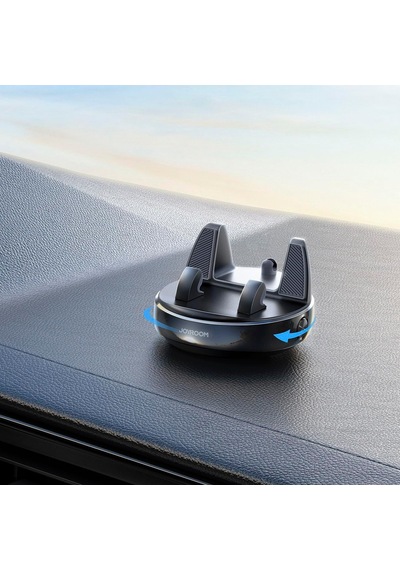 Jr-zs330 Car Phone Holder Adhesive Dashboard Mount Phone Stand, Dark Black