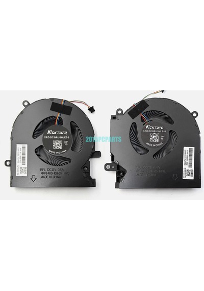 New Hp Omen 15-ek 15-ek0019nr 15-en 15-en0013dx 15-en0023dx Cpu & Gpu Fans 12v