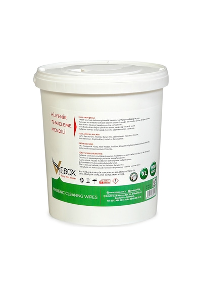 Vebox Easy Wet Wipes Islak Kova Mendil 300 Adet