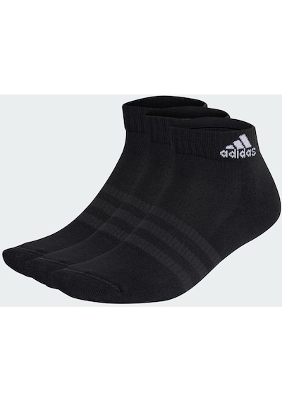 adidas Cushioned Sportswear Ankle 3P Unisex Siyah Spor Çorap