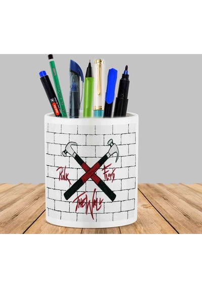 Pink Floyd The Wall Kaktüs Sukulent Saksı Kalemlik