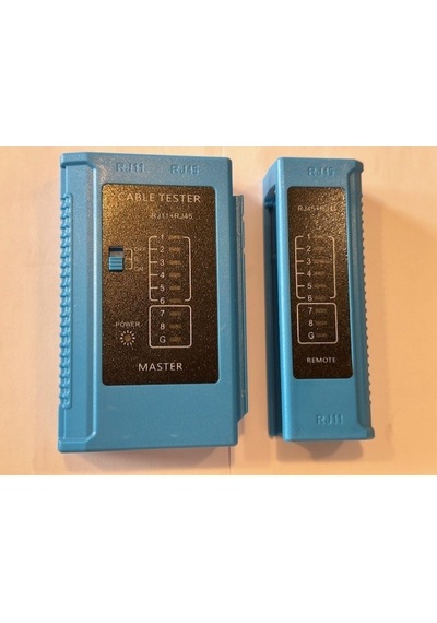 Ethernet Kablosu Test Cihazı Cat6 Kablo Test Cihazı Rj11 Rj45 Tester