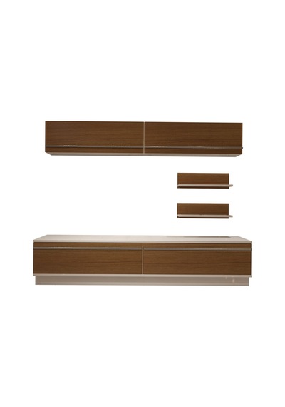 Decoraktiv Eko 5b Mdf Std Tv Ünitesi Tv Sehpası Beyaz - Ceviz