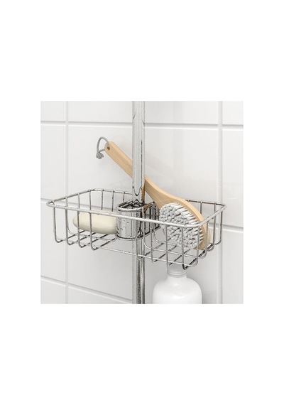 Ikea Voxnan Duş Rafı, Krom Kaplama, 25x6 Cm