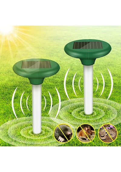 Qianfan 2 Adet Solar Köstebek Kovucu