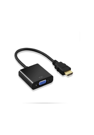Hdmı To Vga Kablosu Çevirici Dönüştürücü Görüntü Adaptor Laptop M (409763041)