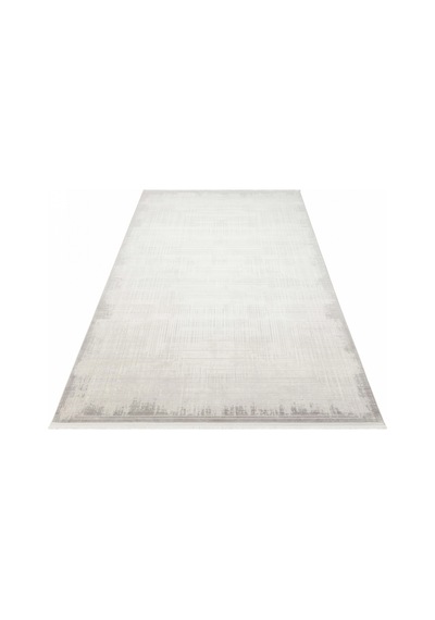Eko Halı Pera 01 Grey Akrilik Yıkanabilir Kaymaz Tabanlı Modern Halı Gri