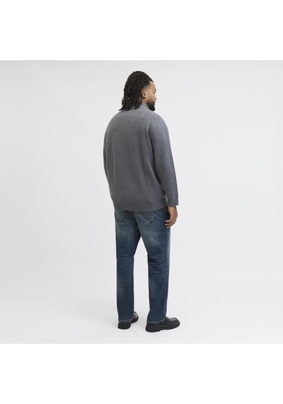 Jack & Jones Büyük Beden Nakis Detayli Loose Fit Triko Kazak - Norrebro - 12283385 Çok Renkli Jack & Jones Büyük Beden Nakis Detayli Loose Fit Triko Kazak - Norrebro - 12283385 Çok Renkli