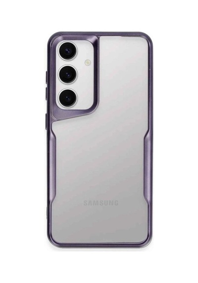 Samsung Galaxy A15 4g Kılıf Boyi Silikon Kapak - Derin Mor