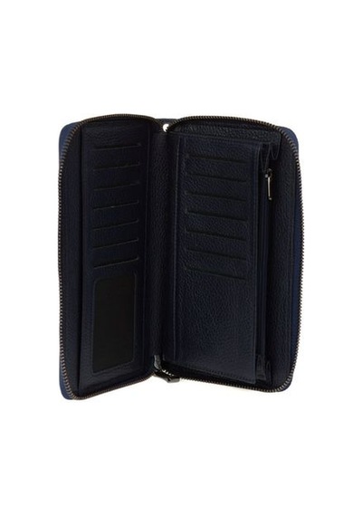 Bilik Deri Lacivert Rölax Deri Unisex Portföy & Clutch Çanta Ar