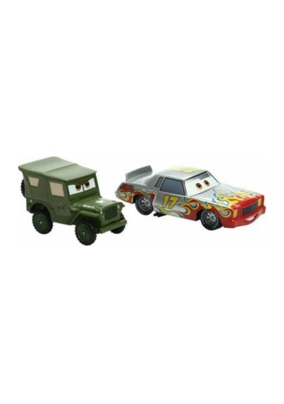 Dısney Cars Sarge ve Darrell Cartrıp İkili Paket Metal Araç