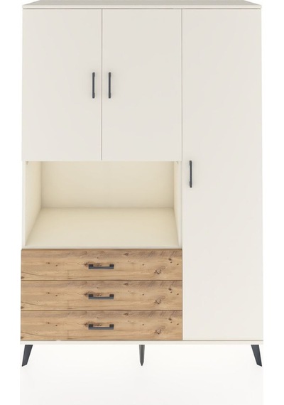 Hyperion Dolap 7 Raflı 3 Çekmeceli 3 Kapaklı 132x44x195 Aytaşı-aytaşı/çam Aytası/atlas Çam Hyperion Dolap 7 Raflı 3 Çekmeceli 3 Kapaklı 132x44x195 Aytaşı-aytaşı/çam Aytası/atlas Çam
