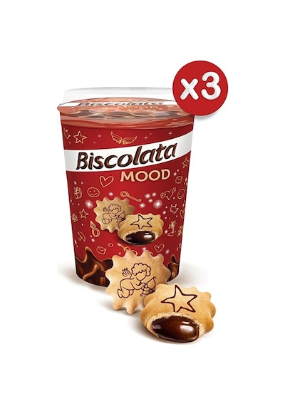 Biscolata Mood 125 Gr X 3