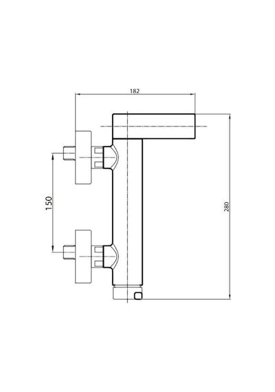 ECA İcon Banyo Bataryası+T-MAY Banyo Bostan Oval Tepe Duş Takımı Krom