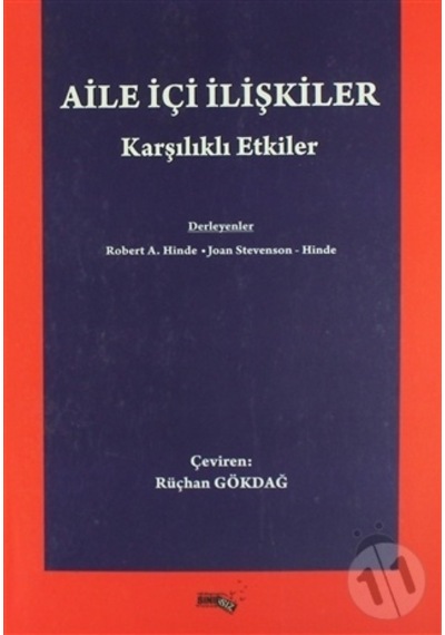 Aile İçi İlişkiler Karşılıklı Etkiler - Robert A. Hinde -  Joan Stevenson Hinde - Sınırsız Kitap