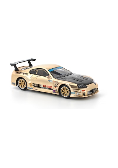 Pop Race 1/64 Top Secret Toyota Gt300 Supra - Karbon Kaput / Pr640277