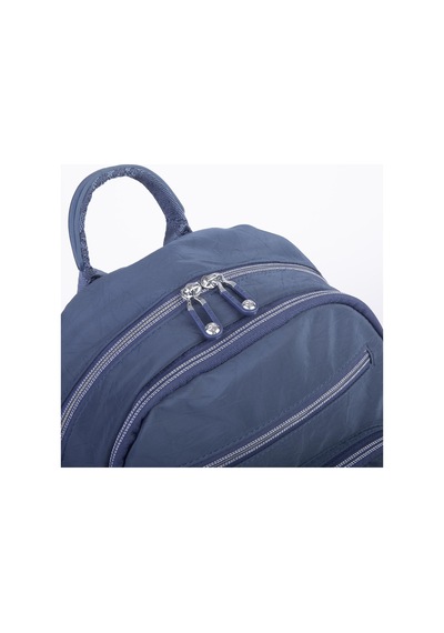 Nas Bag Kadın Çok Gözlü Hafif Su Geçirmez Unisex Water Proof Çanta Lacivert