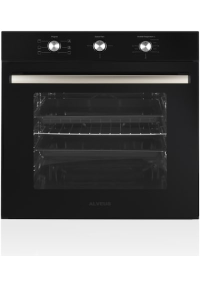 Alveus Petunya ALV MFA 614 - ALV GLS 640 - ALV IBER Siyah Ankastre Set