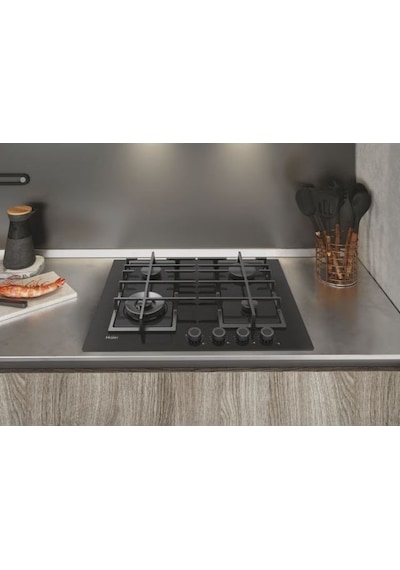 Haier HAVG5BF4S2B/1 Wok Gözlü Cam Ankastre Ocak