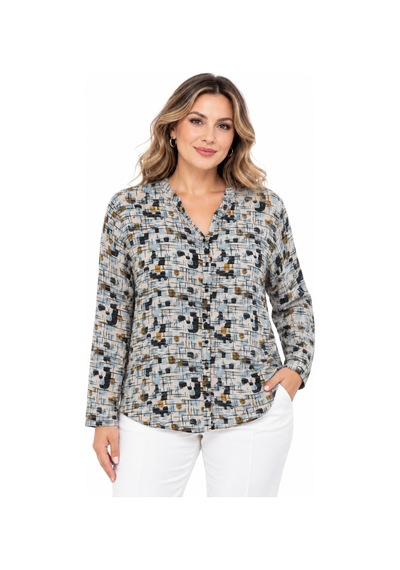 Wearon Kadın Düğmeli Modelli Bluz Bgl-st05659 Taş