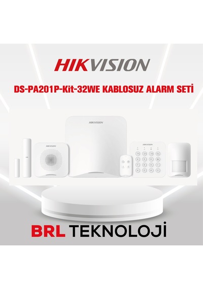 Hikvision Ds-pa201p-kıt-32we Ax Home 32 Bölge Kablosuz Alarm Seti