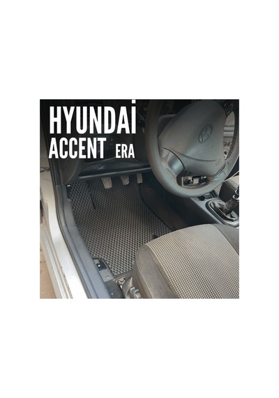 Hyundai Accent Era 2005-2011 Araca Özel Yeni Nesil Akıllı Oto Paspas Siyah