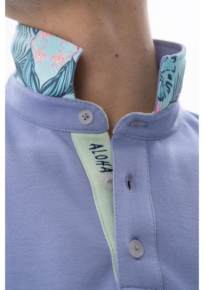 AR-MA Arma Erkek Regular Fit Polo Yaka Tişört Y25374351501 Mor