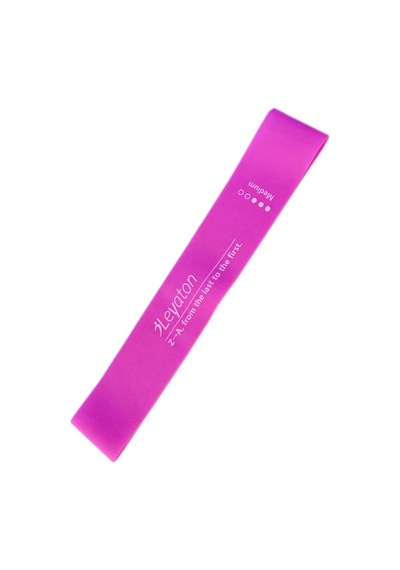 Latex Aerobik Band Orta Direnç Koyu Pembe Lab300 Pembe