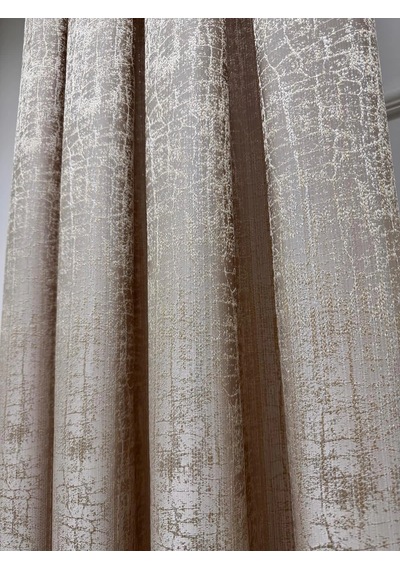 Nivemeshome Lina V-5206 Vizon 1/3 Pileli Fon Perde 50x250