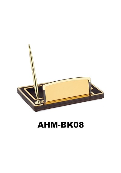 Ahşap Masa İsimliği Tek Kalemli Bk08