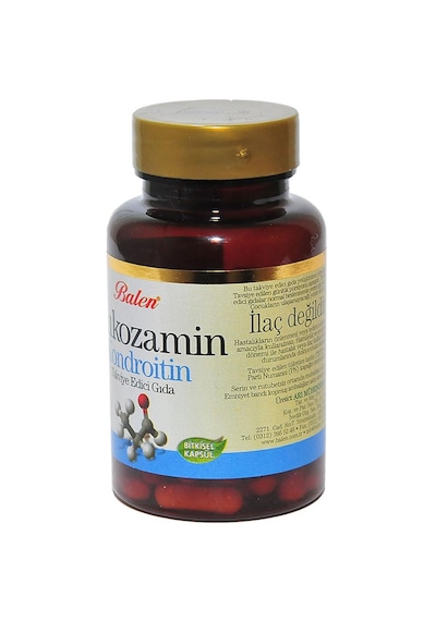 Balen Glukozamin Kondroitin 750 MG 60 Bitkisel Kapsülü Takviyesi